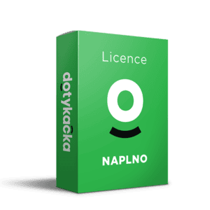 Licence Dotykačka NAPLNO