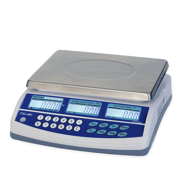 Váha 6/15 kg, 2/5 g s LCD bez stativu