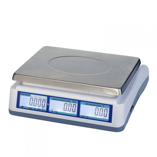Váha 3/6 kg, 1/2 g s LCD bez stativu