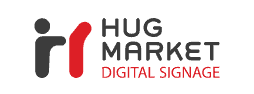 hug market digital signage
